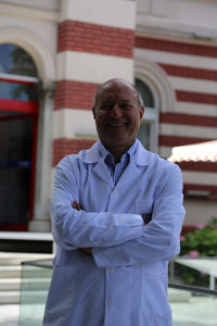 Cafer Abbasoğlu at the hospital